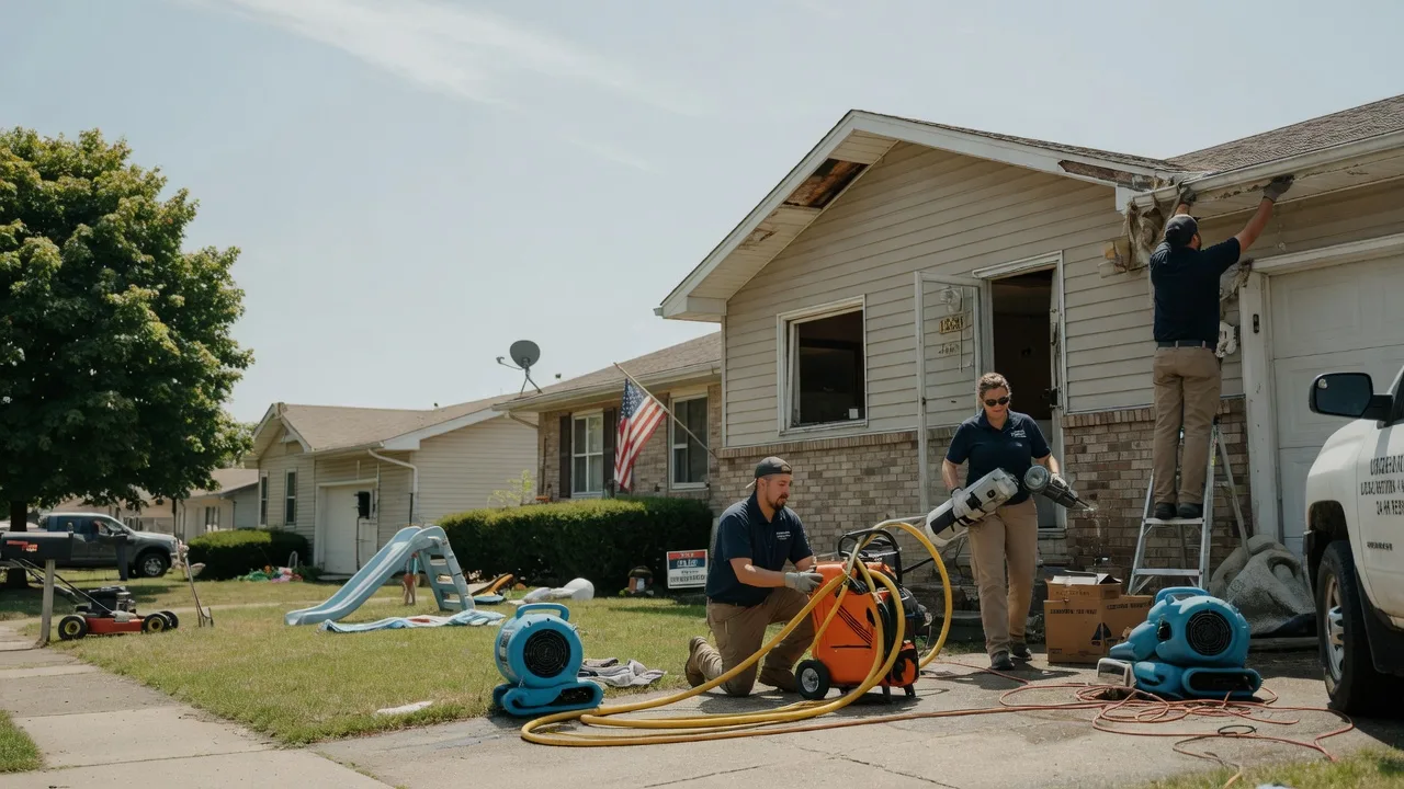 Water Damage Restoration in Berclair, TX near me